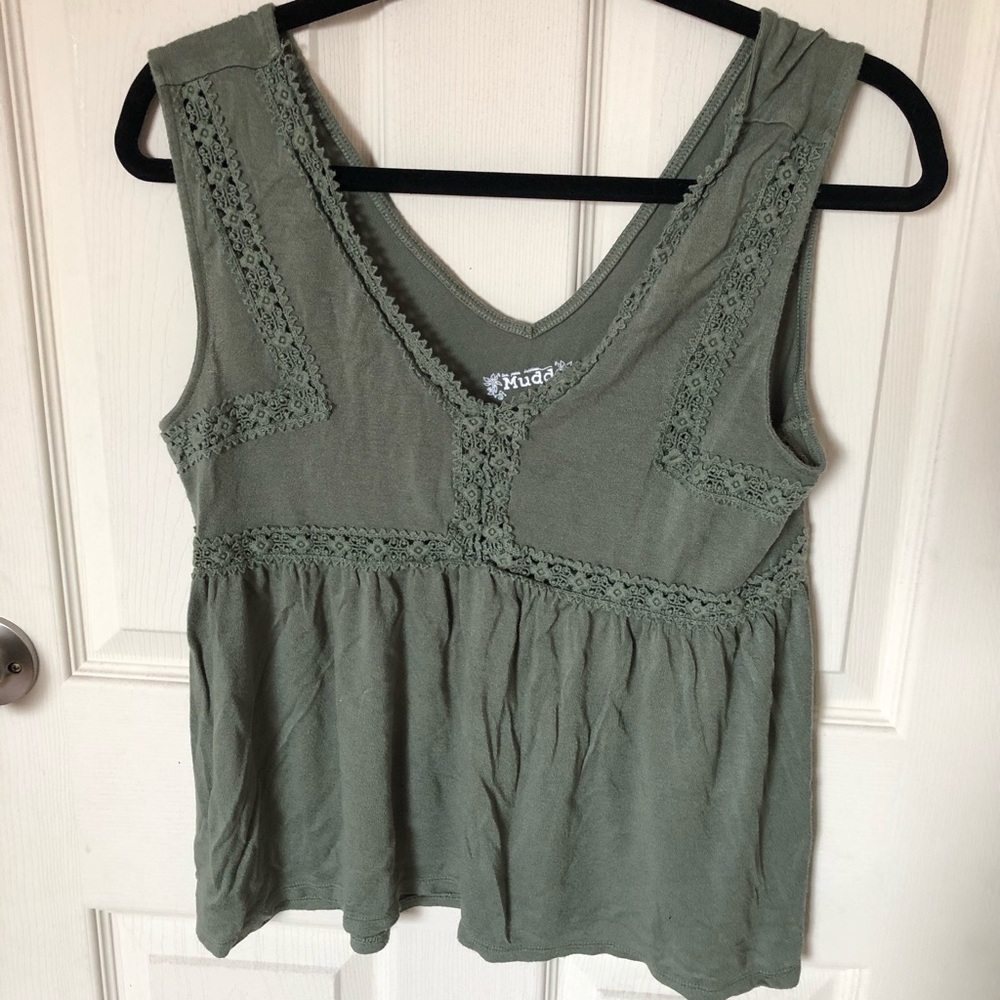 ⚡️2 for$10⚡️Mudd Olive Tank